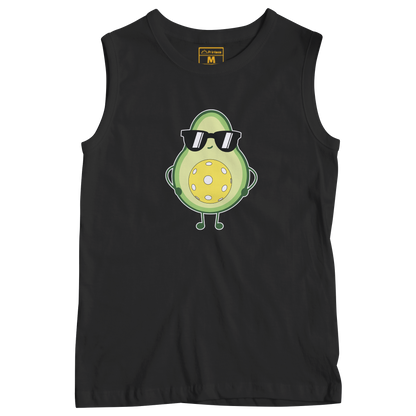 Sleeveless Drifit Shirt: Pickleball Avocado