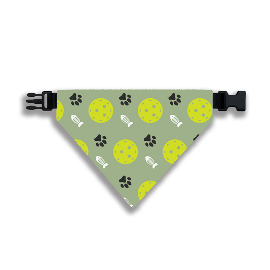 Pet Bandana: Pickleball Cat