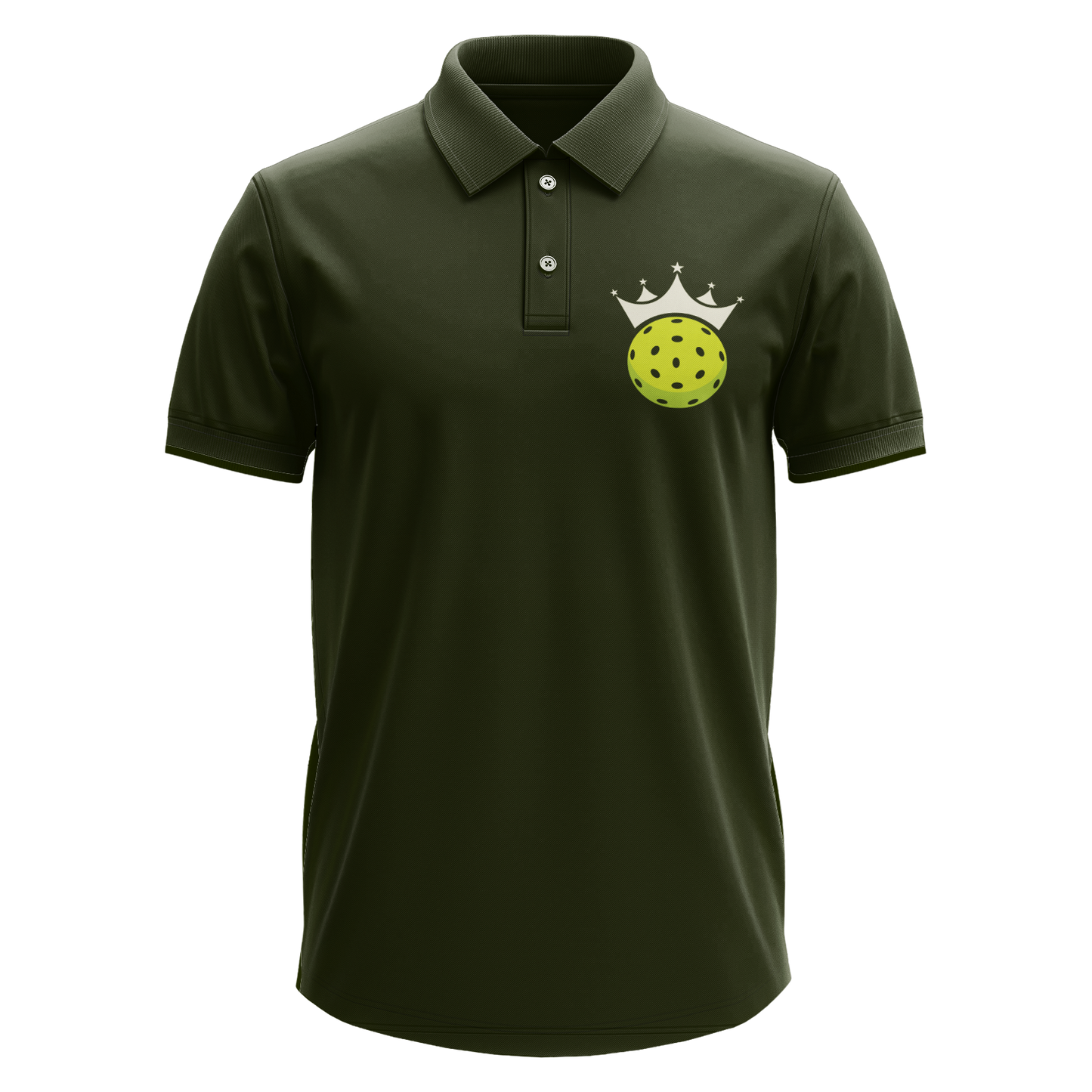 Drifit Polo Shirt: Pickleball Crown Pocket