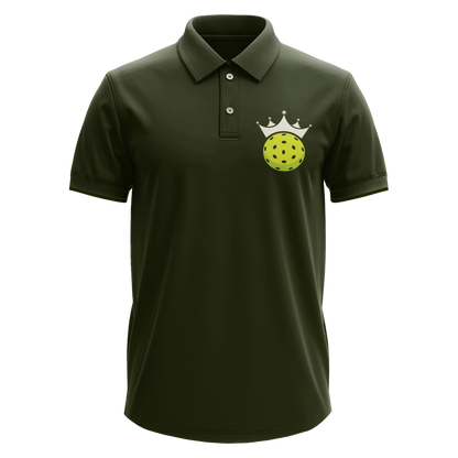 Drifit Polo Shirt: Pickleball Crown Pocket