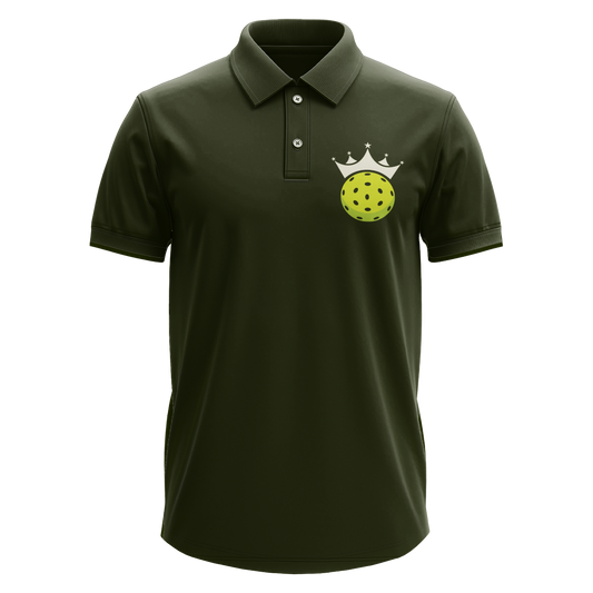 Drifit Polo Shirt: Pickleball Crown Pocket