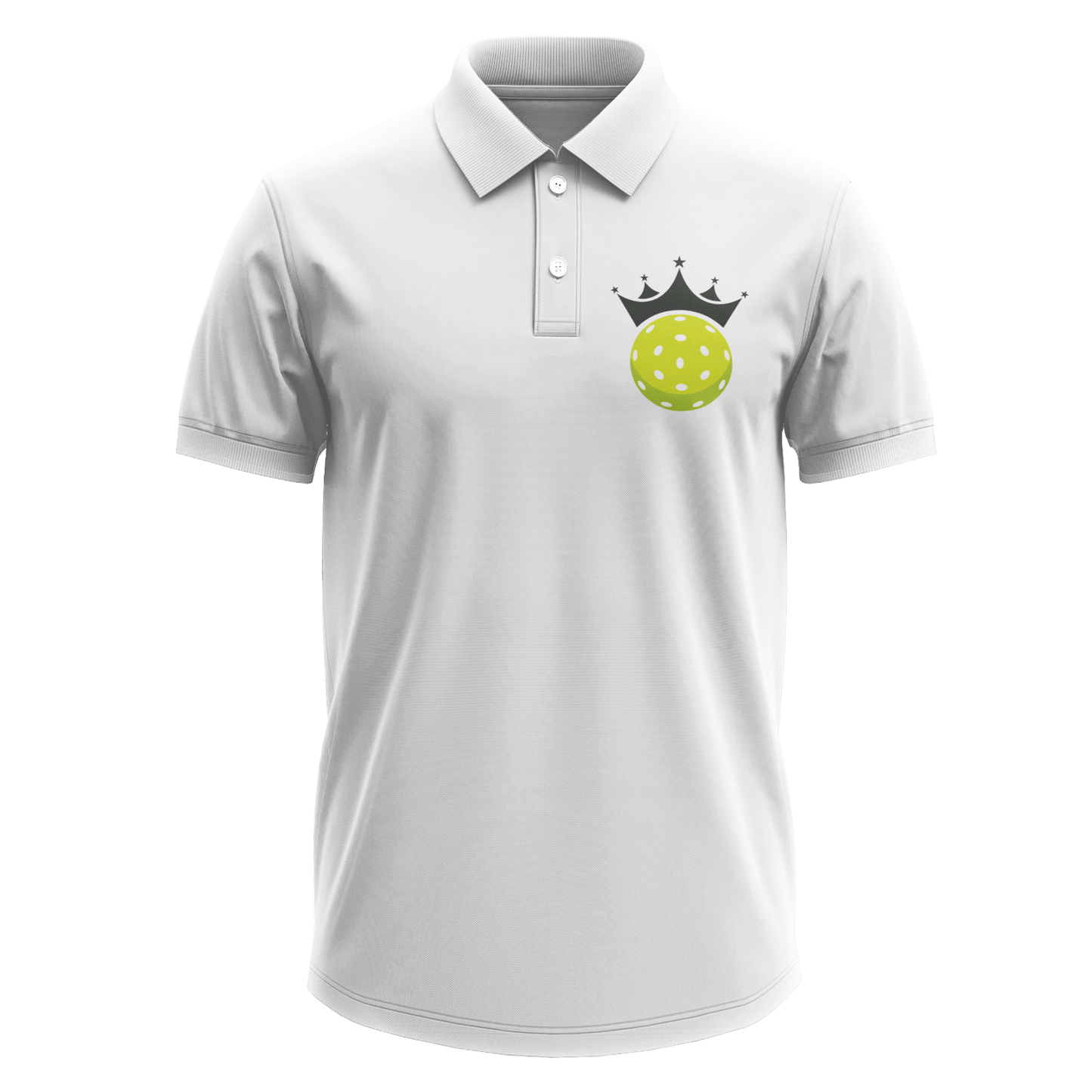 Drifit Polo Shirt: Pickleball Crown Pocket