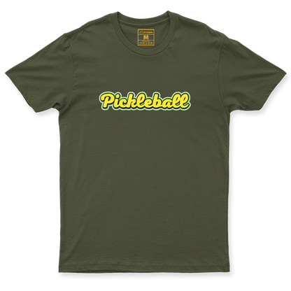 Drifit Shirt: Pickleball Cursive