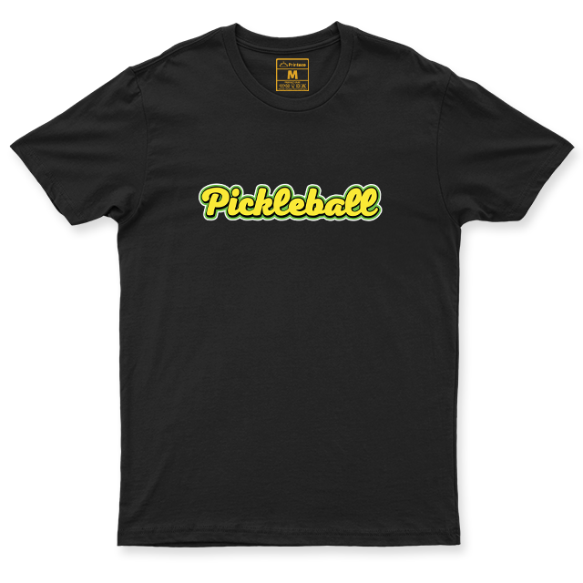 Drifit Shirt: Pickleball Cursive