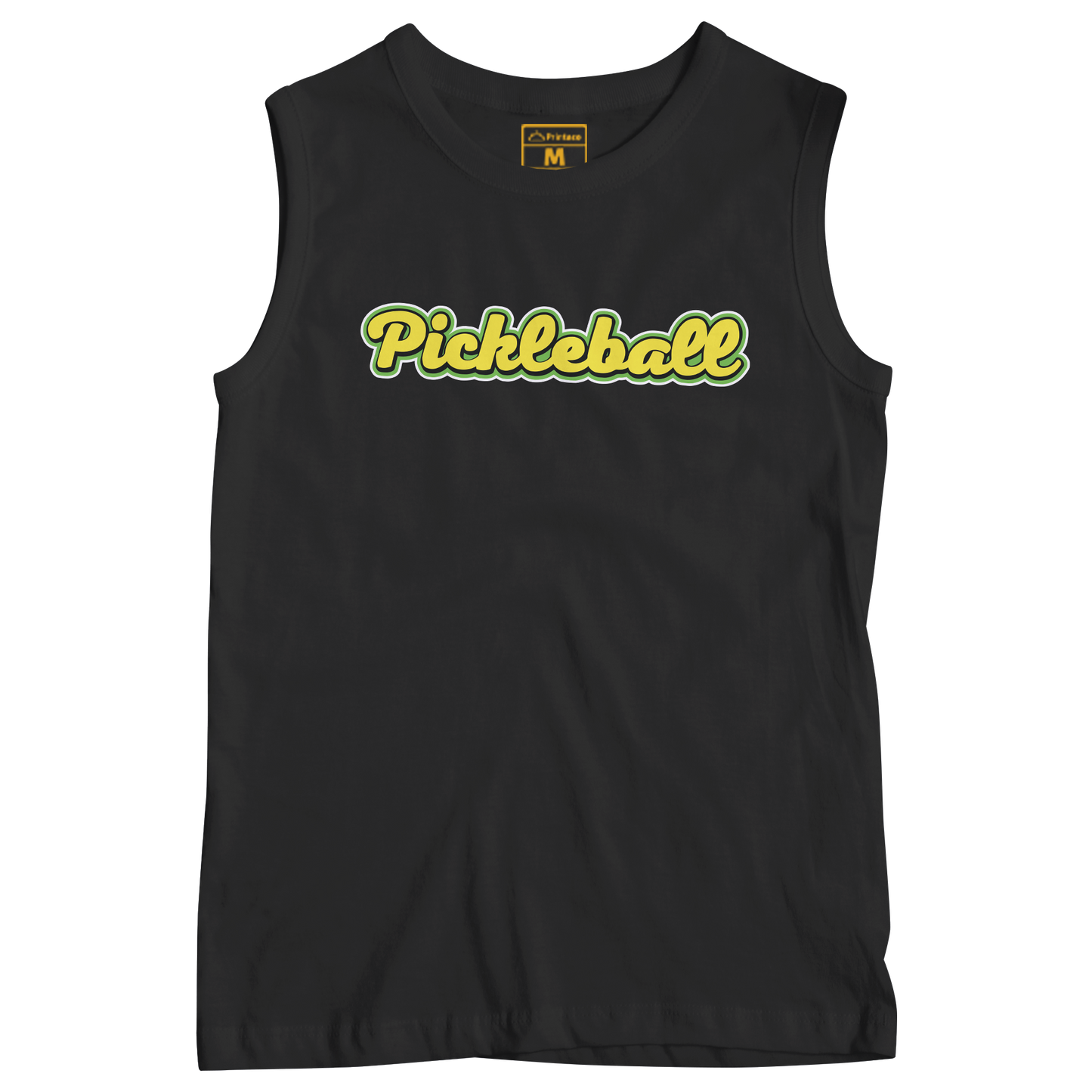 Sleeveless Drifit Shirt: Pickleball Cursive
