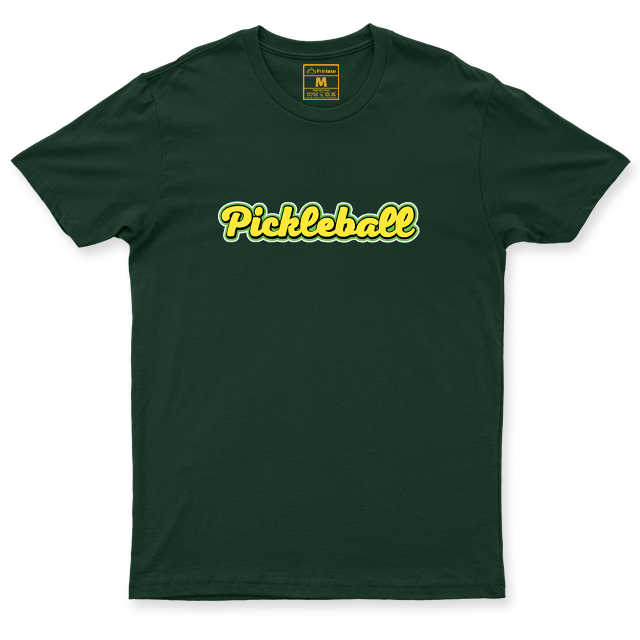 Drifit Shirt: Pickleball Cursive