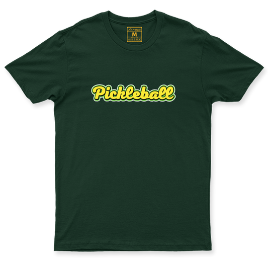 Drifit Shirt: Pickleball Cursive