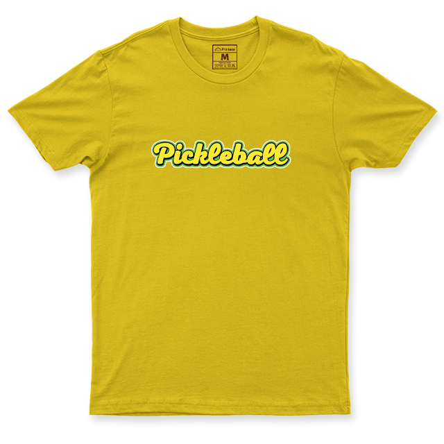 Drifit Shirt: Pickleball Cursive