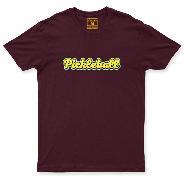 Drifit Shirt: Pickleball Cursive