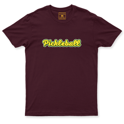 Drifit Shirt: Pickleball Cursive