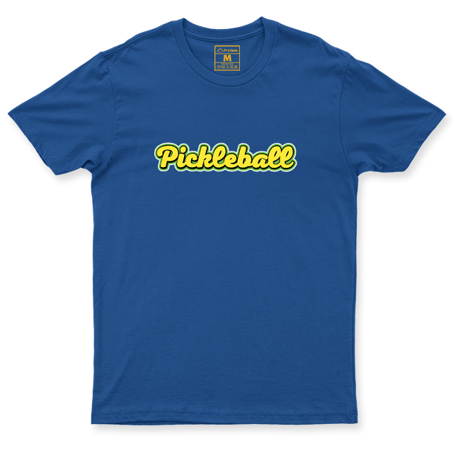 Drifit Shirt: Pickleball Cursive