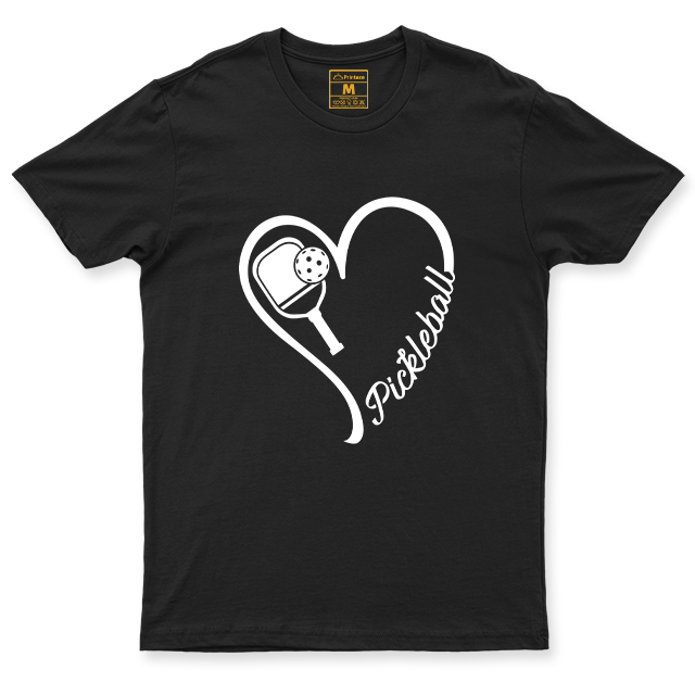 Drifit Shirt: Pickleball Heart