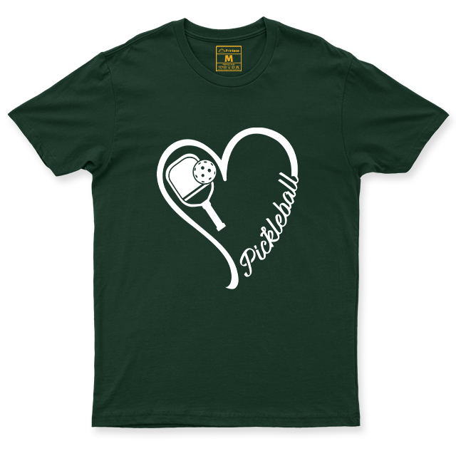 Drifit Shirt: Pickleball Heart