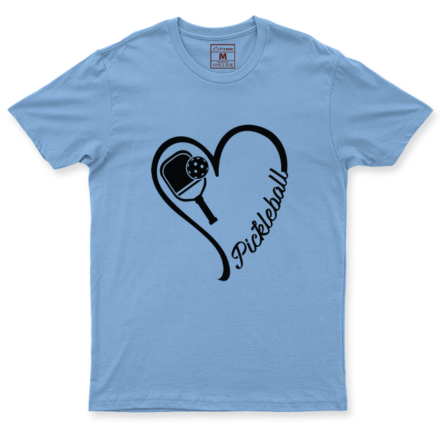 Drifit Shirt: Pickleball Heart