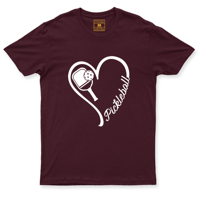 Drifit Shirt: Pickleball Heart