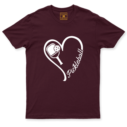 Drifit Shirt: Pickleball Heart