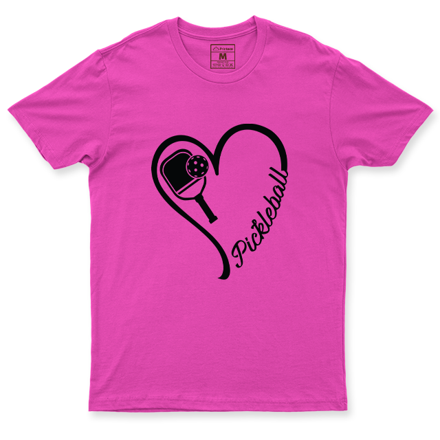 Drifit Shirt: Pickleball Heart