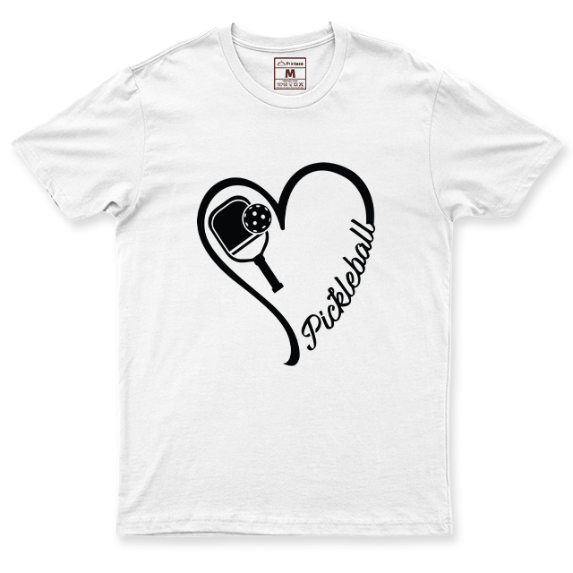 Drifit Shirt: Pickleball Heart