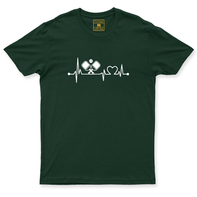 Drifit Shirt: Pickleball Heartbeat