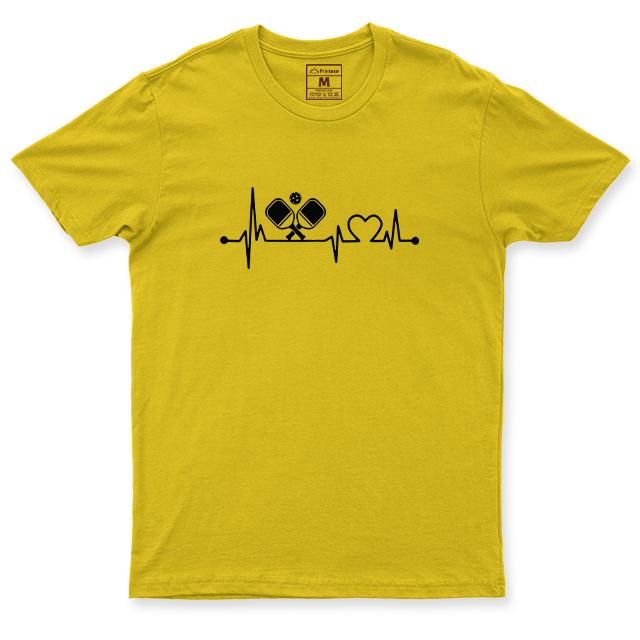 Drifit Shirt: Pickleball Heartbeat