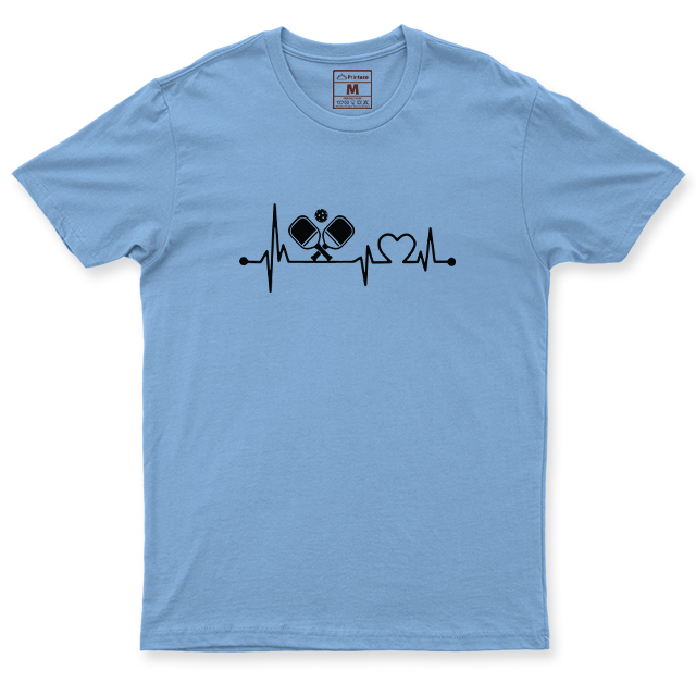 Drifit Shirt: Pickleball Heartbeat