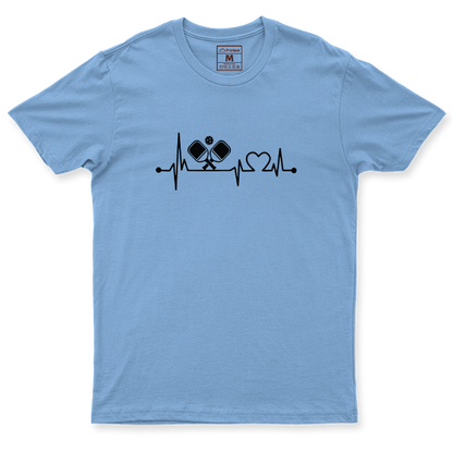 Drifit Shirt: Pickleball Heartbeat