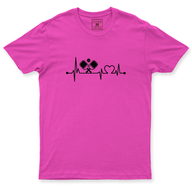 Drifit Shirt: Pickleball Heartbeat