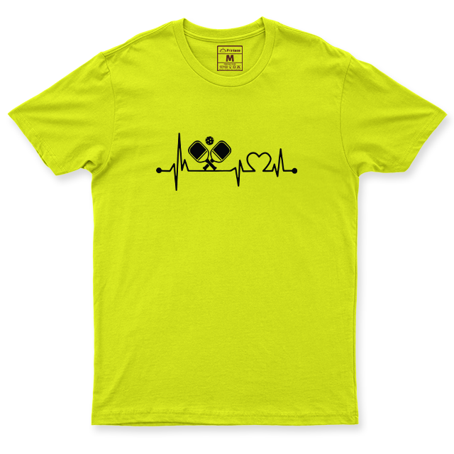 Drifit Shirt: Pickleball Heartbeat