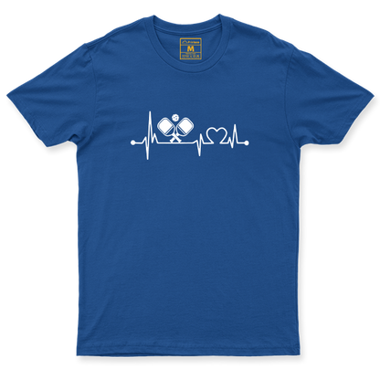 Drifit Shirt: Pickleball Heartbeat