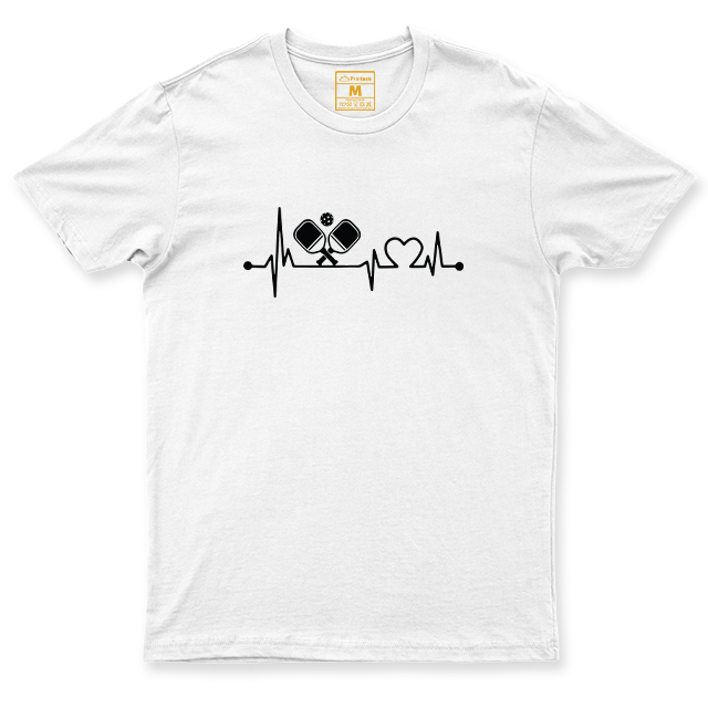 Drifit Shirt: Pickleball Heartbeat