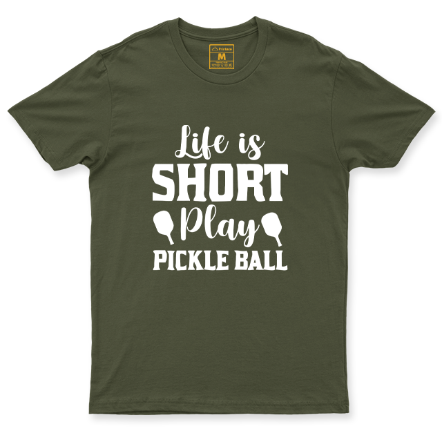 Drifit Shirt: Pickleball Life Short