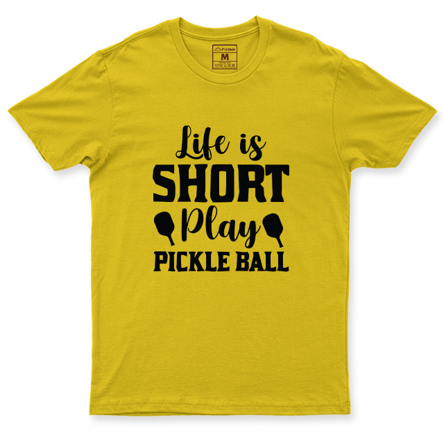 Drifit Shirt: Pickleball Life Short