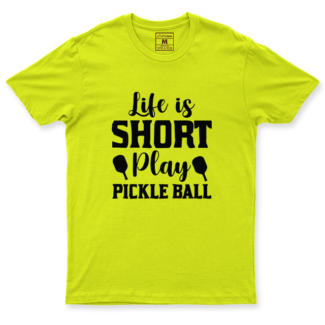 Drifit Shirt: Pickleball Life Short