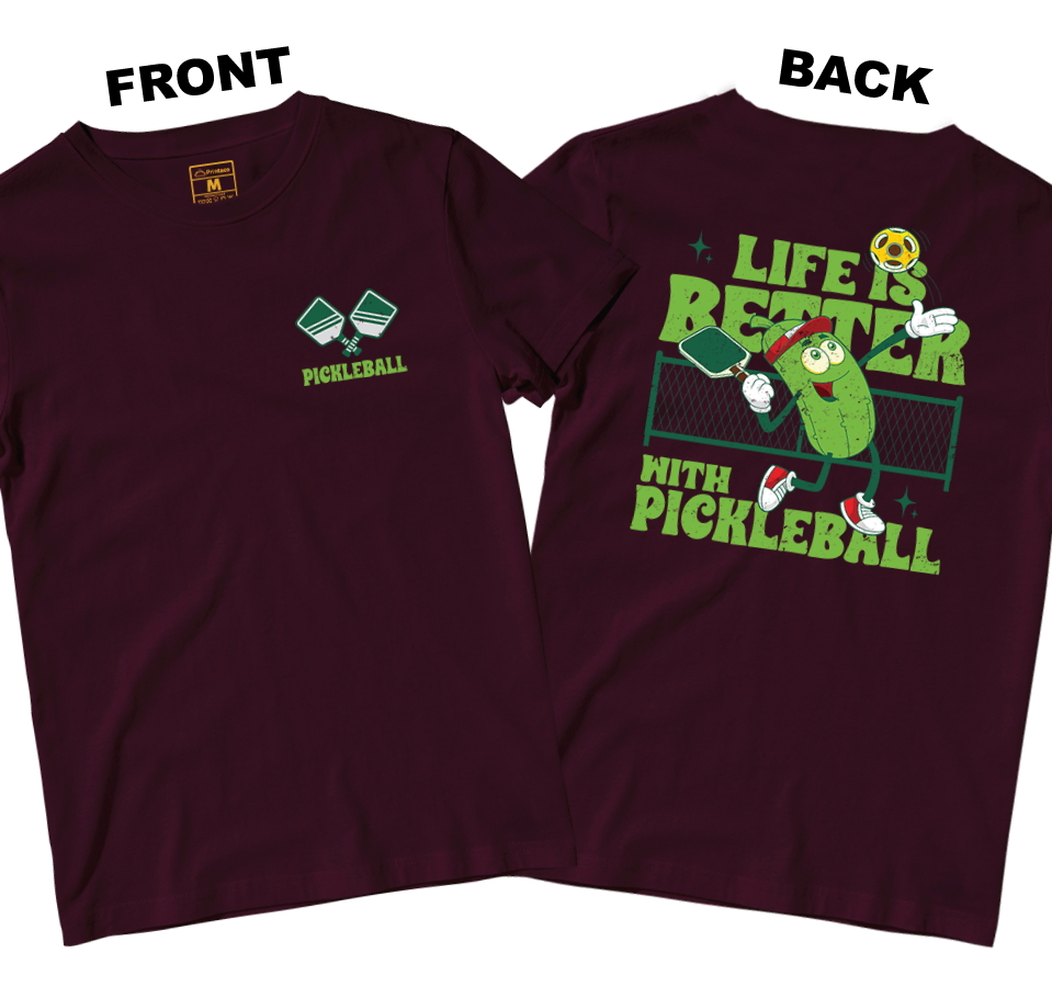 Drifit Shirt: Pickleball Life (Front and Back)