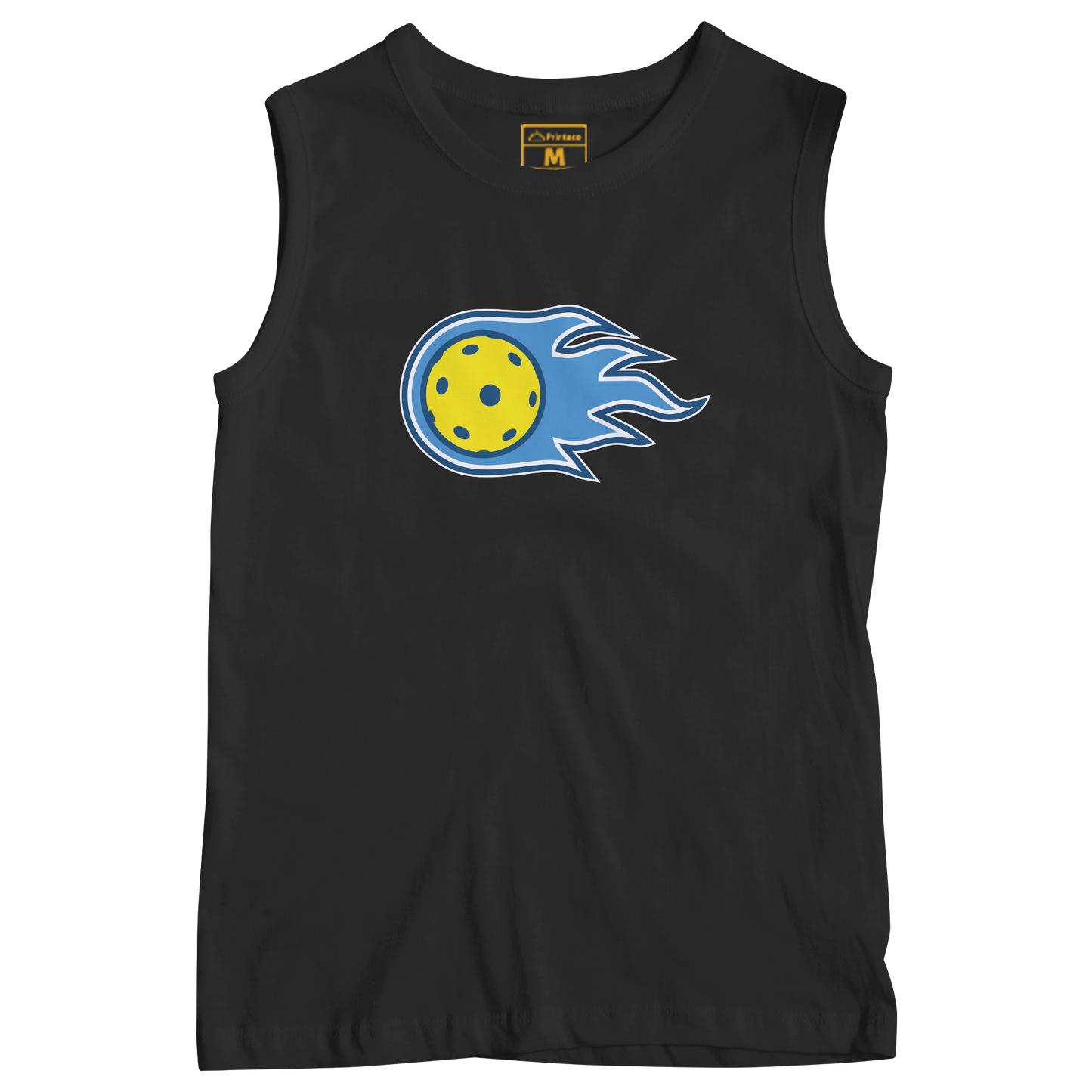 Sleeveless Drifit Shirt: Pickleball Meteor
