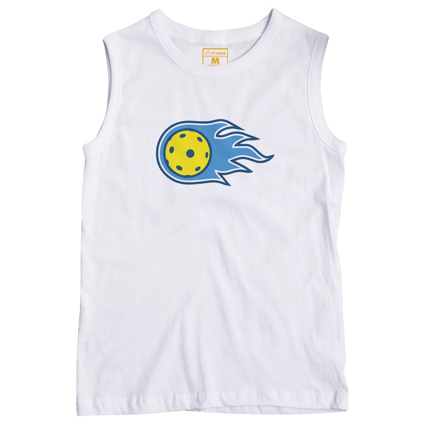 Sleeveless Drifit Shirt: Pickleball Meteor
