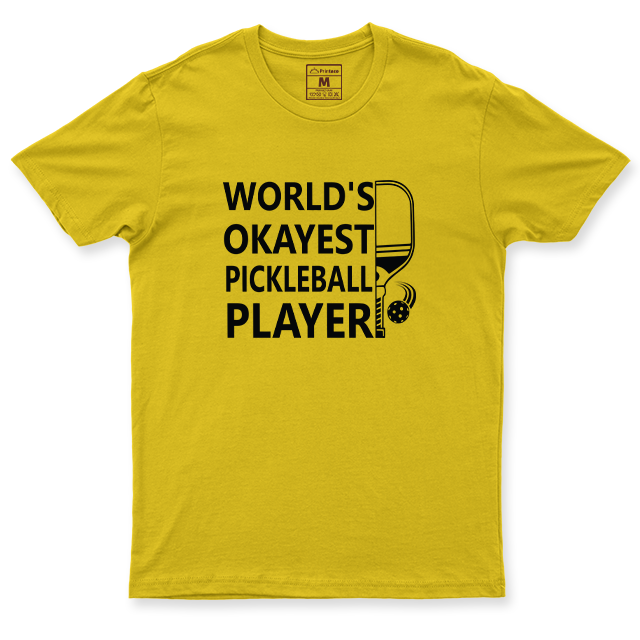 Drifit Shirt: Pickleball Okayest