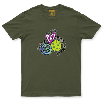 Drifit Shirt: Pickleball Peace Love