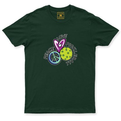 Drifit Shirt: Pickleball Peace Love