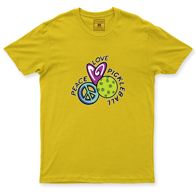 Drifit Shirt: Pickleball Peace Love