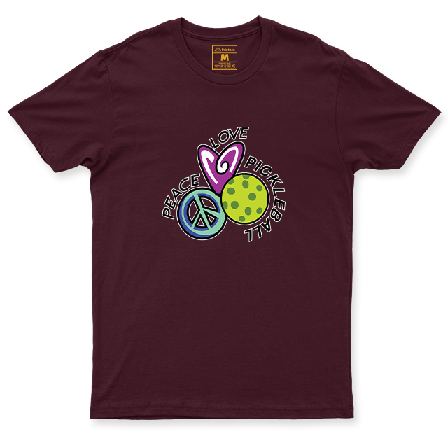 Drifit Shirt: Pickleball Peace Love