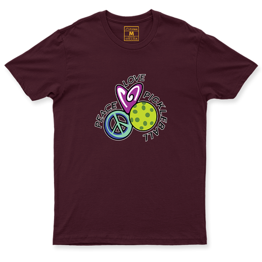 Drifit Shirt: Pickleball Peace Love