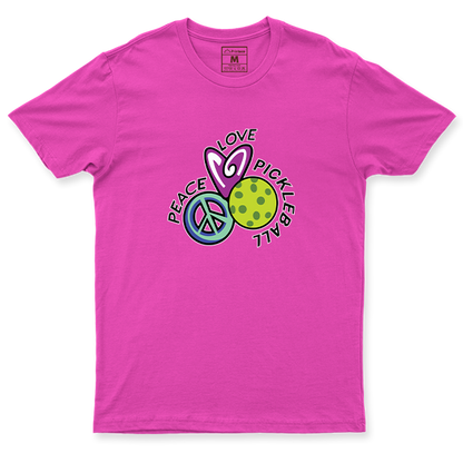 Drifit Shirt: Pickleball Peace Love