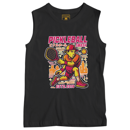 Sleeveless Drifit Shirt: Pickleball Smash