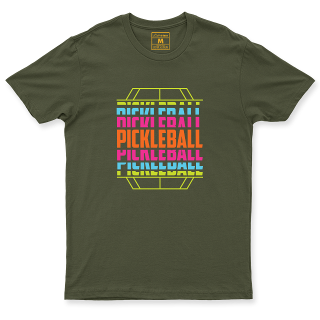 Drifit Shirt: Pickleball Stacked