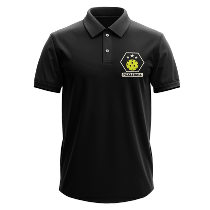 Drifit Polo Shirt: Pickleball Stars