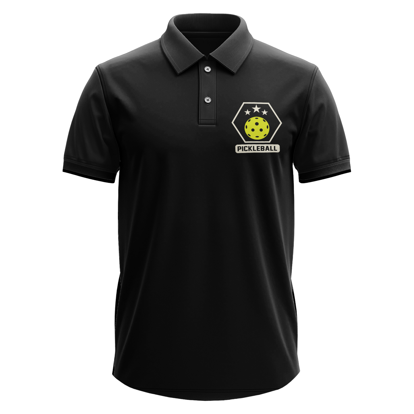 Drifit Polo Shirt: Pickleball Stars