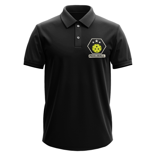 Drifit Polo Shirt: Pickleball Stars