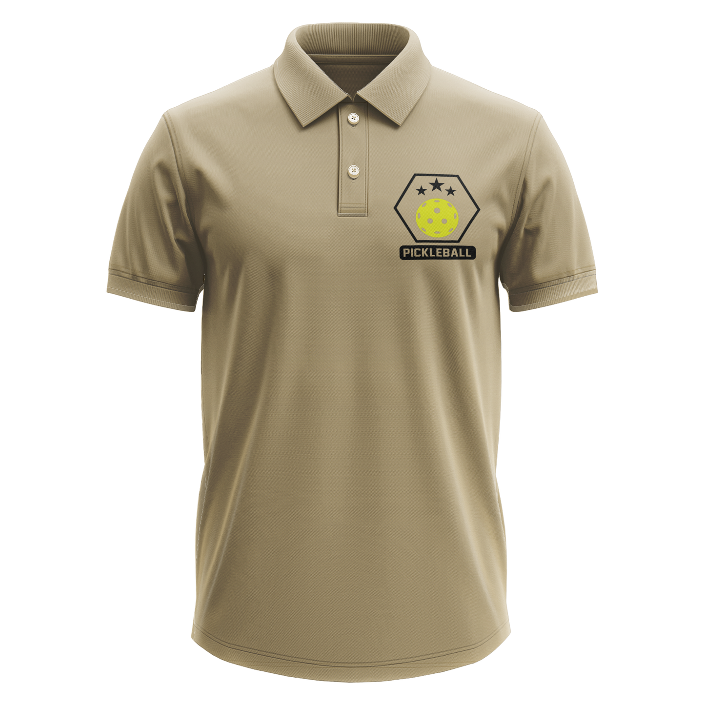 Drifit Polo Shirt: Pickleball Stars