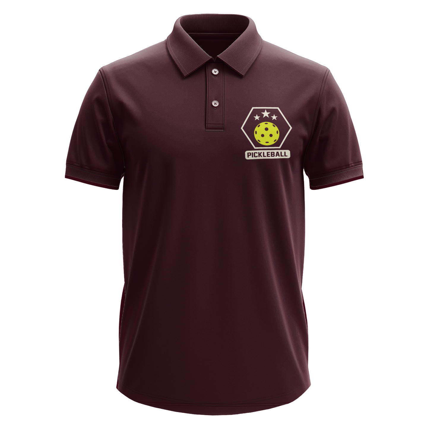 Drifit Polo Shirt: Pickleball Stars